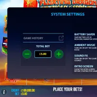 Floating Dragon Bet - partycasino