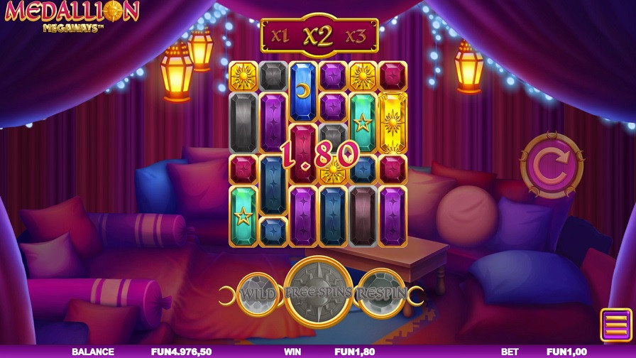 Medallion Megaways Bonus Eng - partycasino