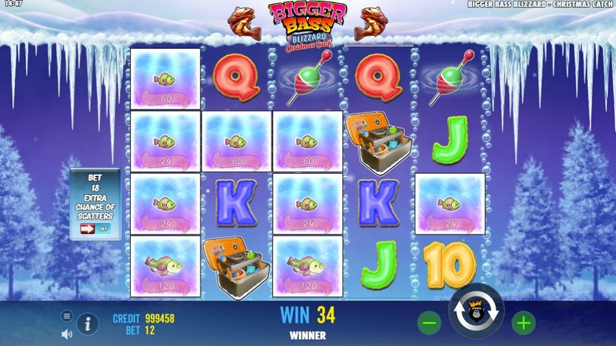 Bigger Bass Blizzard Christmas Catch Bonus Eng - partycasino