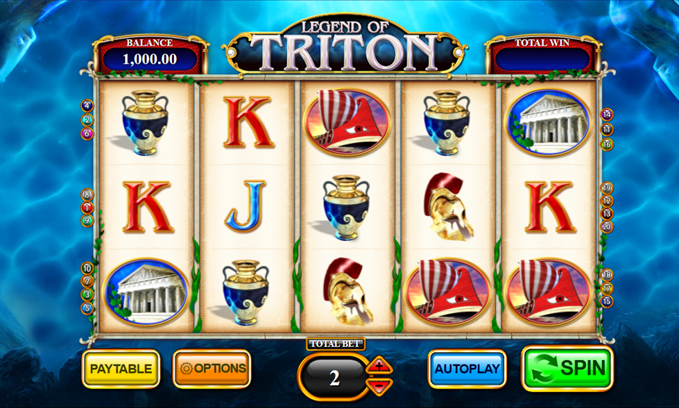Legend Of Triton - partycasino