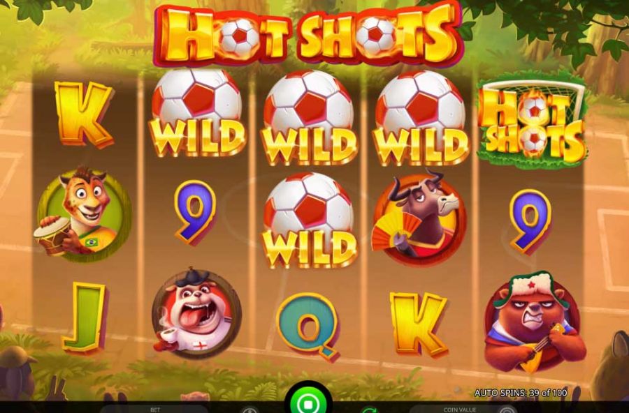 Hot Shots Wild - partycasino