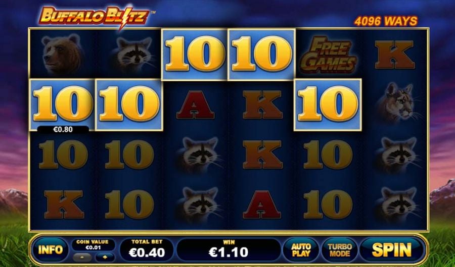 Buffalo Blitz Win - partycasino