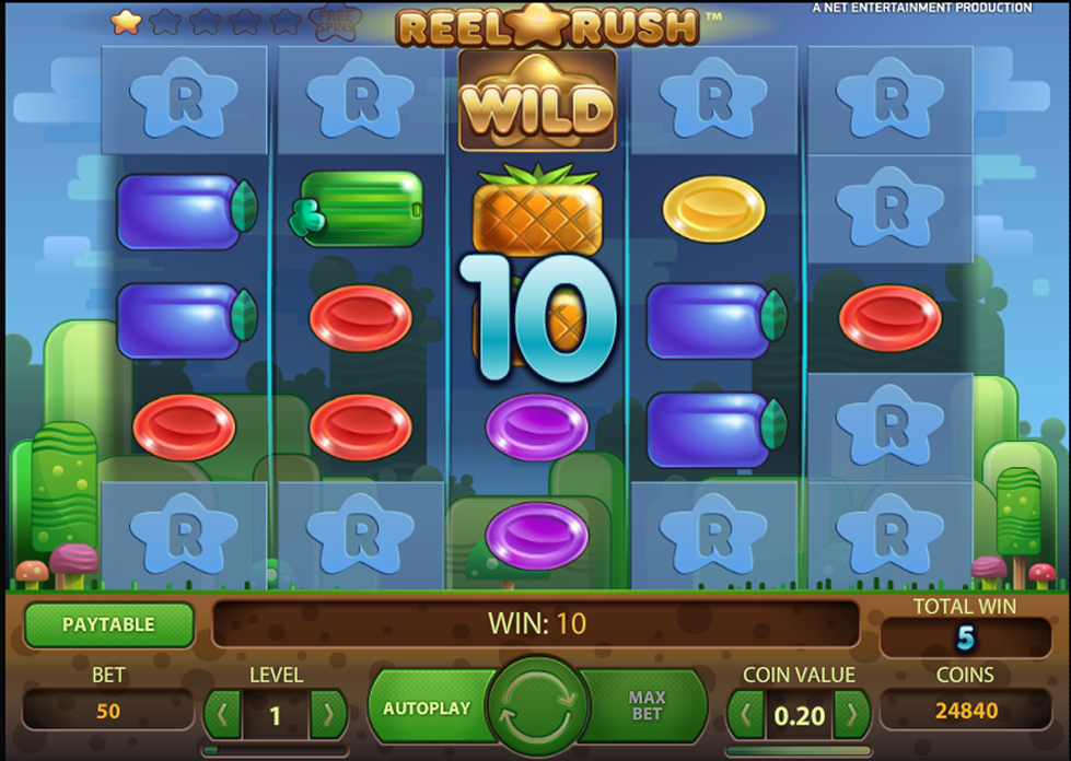 Reel Rush Wild - partycasino