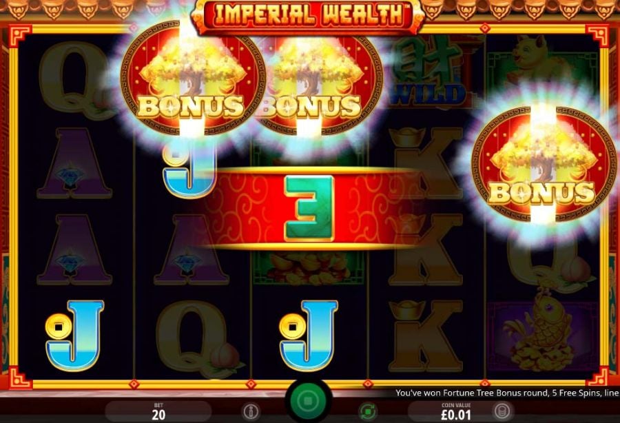 Imperial Wealth Bonus - partycasino