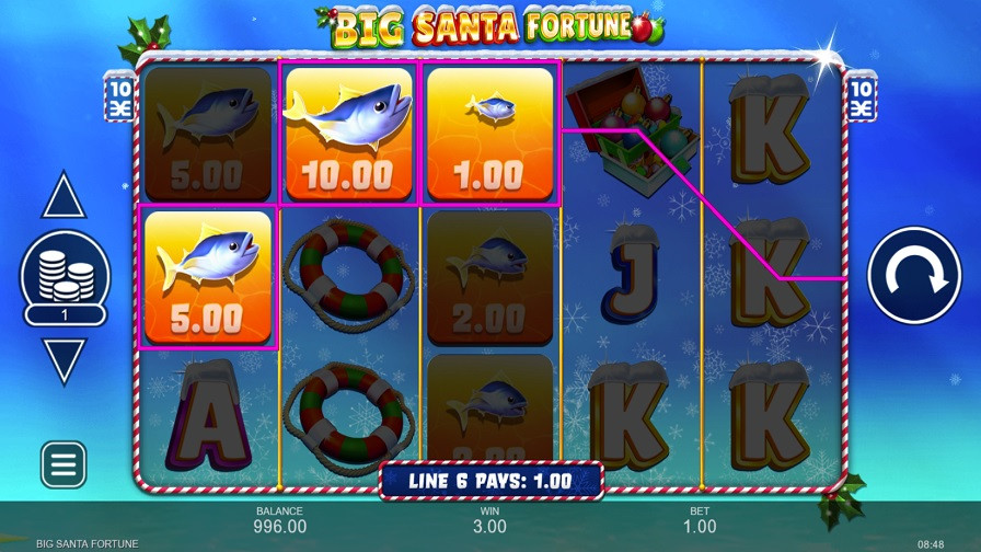 Big Santa Fortune Bonus Eng - partycasino