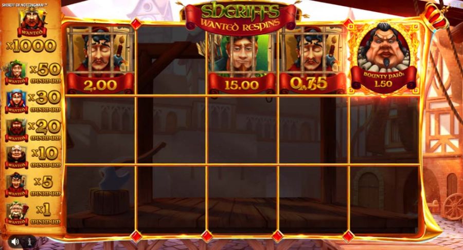Sheriff Of Nottingham Bonus - partycasino
