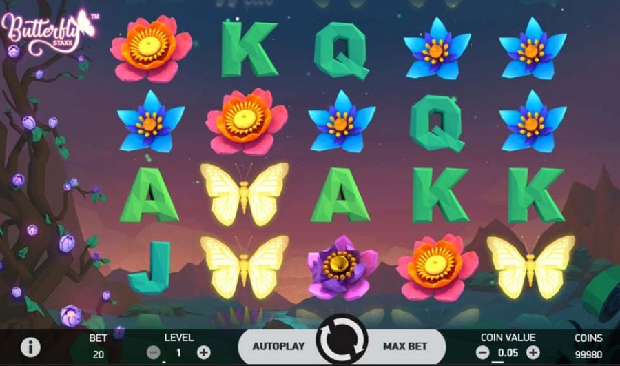 Butterfly Staxx - partycasino