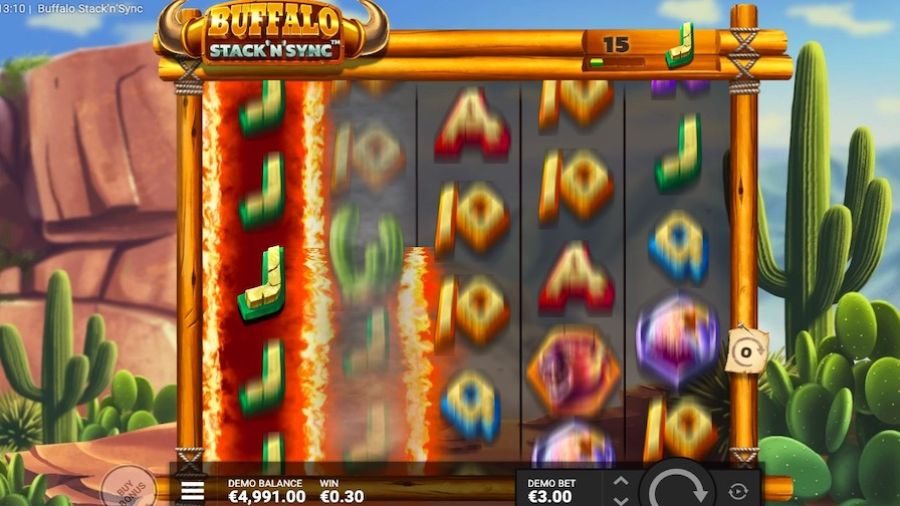 Buffalo Stack N Sync Slot - partycasino