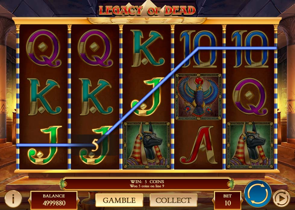 Legacy Of Dead Win - partycasino