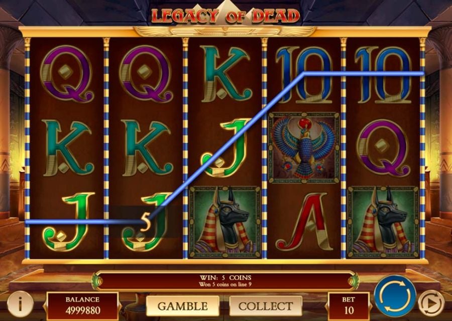 Legacy Of Dead Win - partycasino