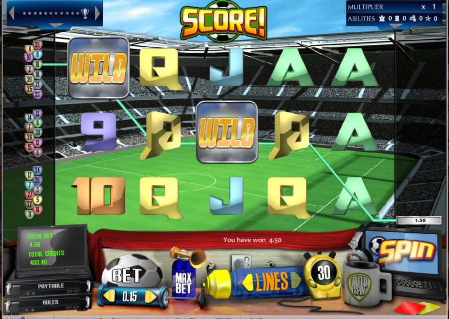 Score Wild - partycasino