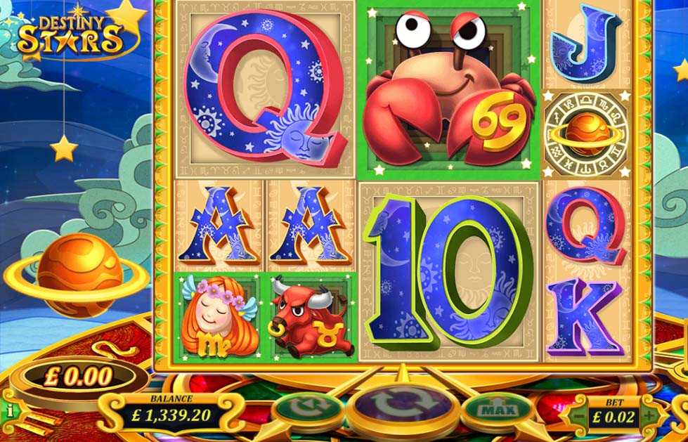Destiny Stars Slot - partycasino
