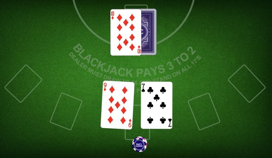 Worst Blackjack Hands - partycasino