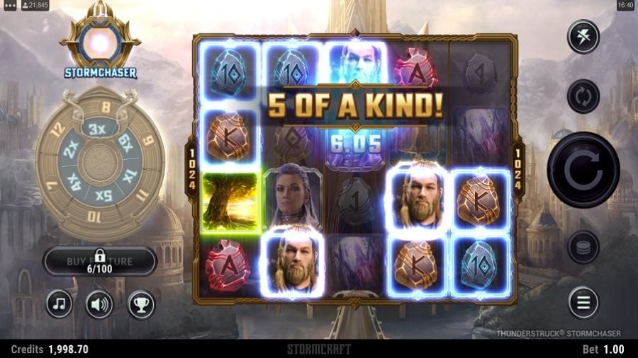 Thunderstruck Stormchaser Bonus Eng - partycasino