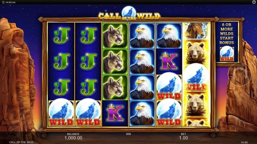 Call Of The Wild Bonus Eng - partycasino