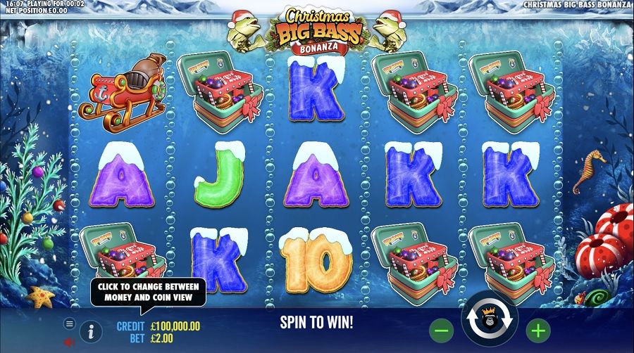 Christmas Big Bass Bonanza - partycasino