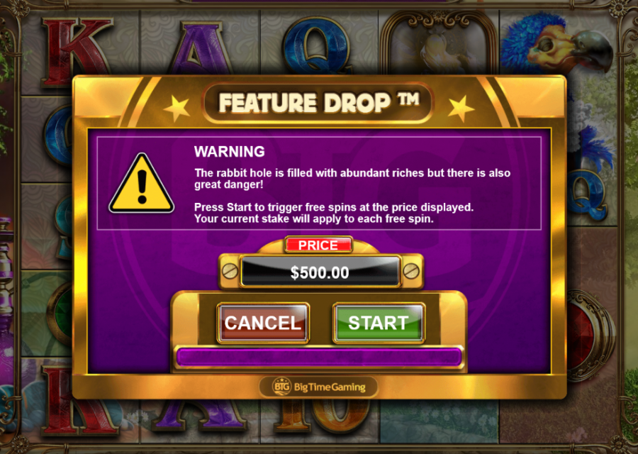 White Rabbit Buy Bonus - partycasino