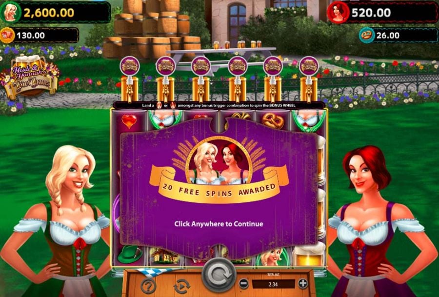 Heidi And Hannahs Bier Haus Bonus - partycasino