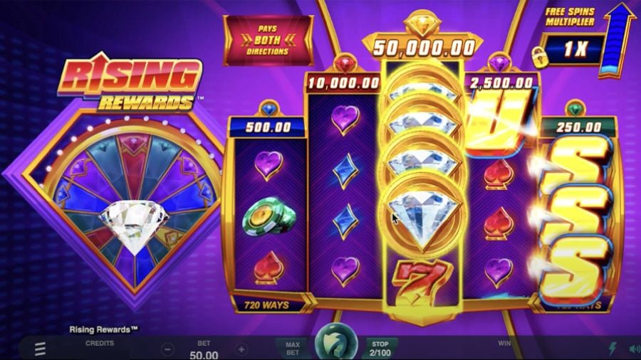 Rising Rewards Slot - partycasino