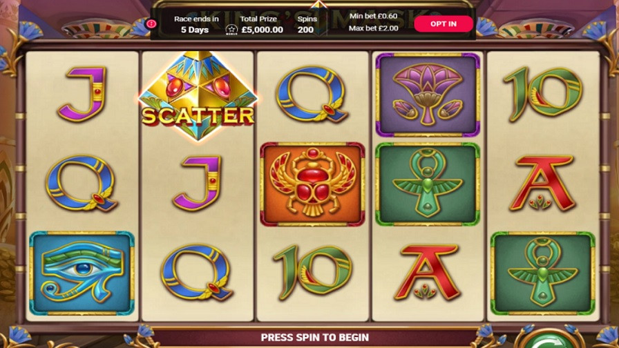 Kings Mask Slot Amended - partycasino