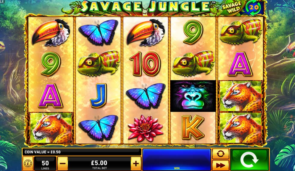 Savage Jungle - partycasino