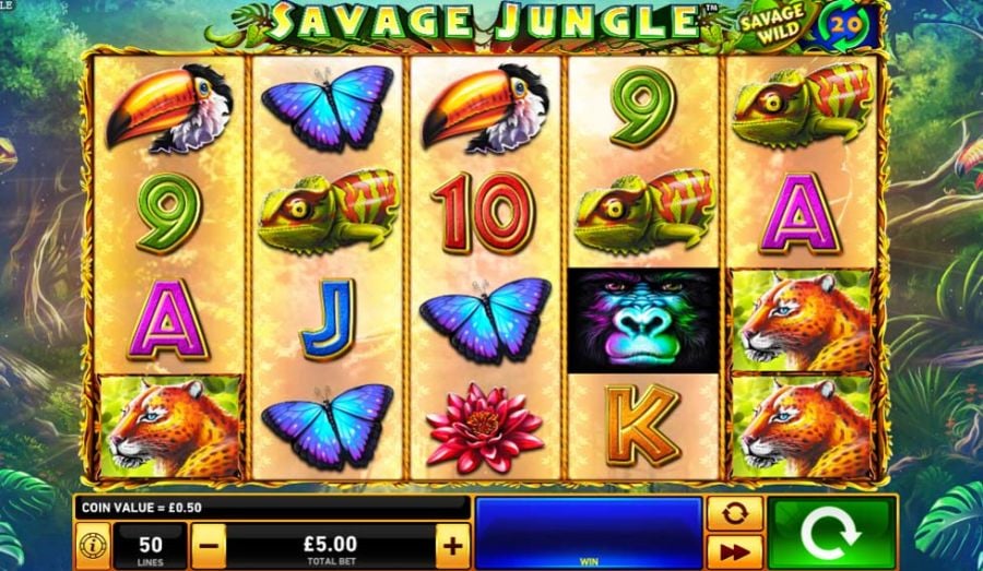 Savage Jungle - partycasino