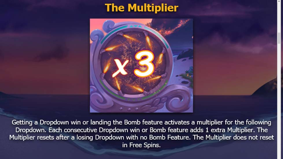 Brazil Bomba Feature Symbols - partycasino