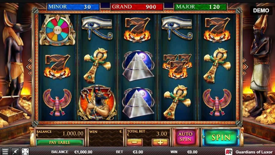 Guardians Of Luxor Slot En - partycasino