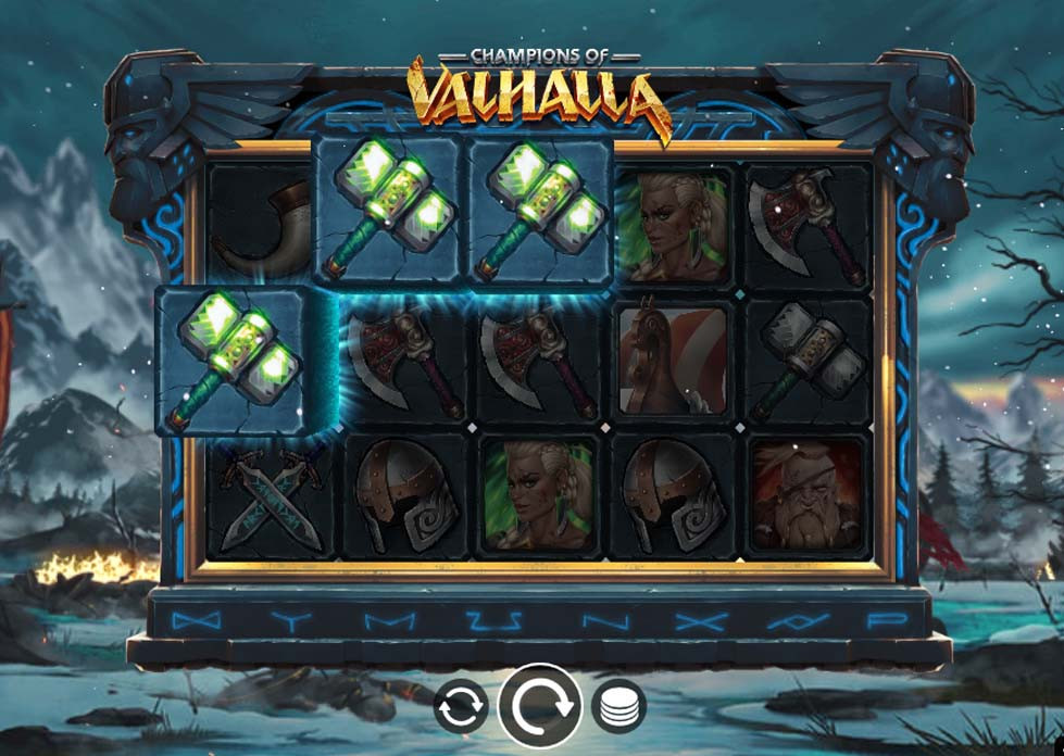 Champions Of Valhalla Win - partycasino