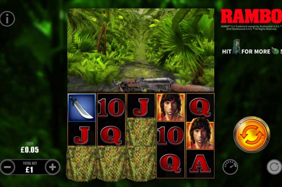 Rambo Camouflage - partycasino