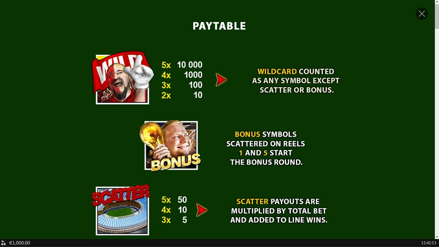 Football Rules Feature Symbols Eng - partycasino