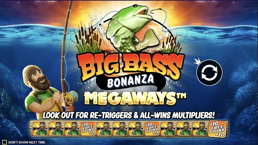 Big Bass Bonanza Megaways Slot - partycasino
