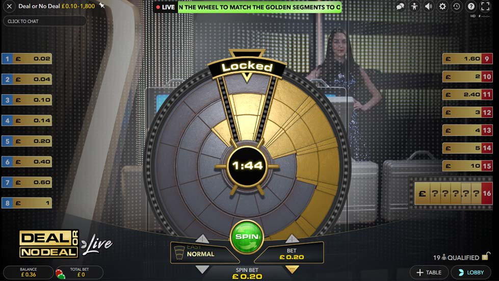 Deal Or No Deal Live - partycasino