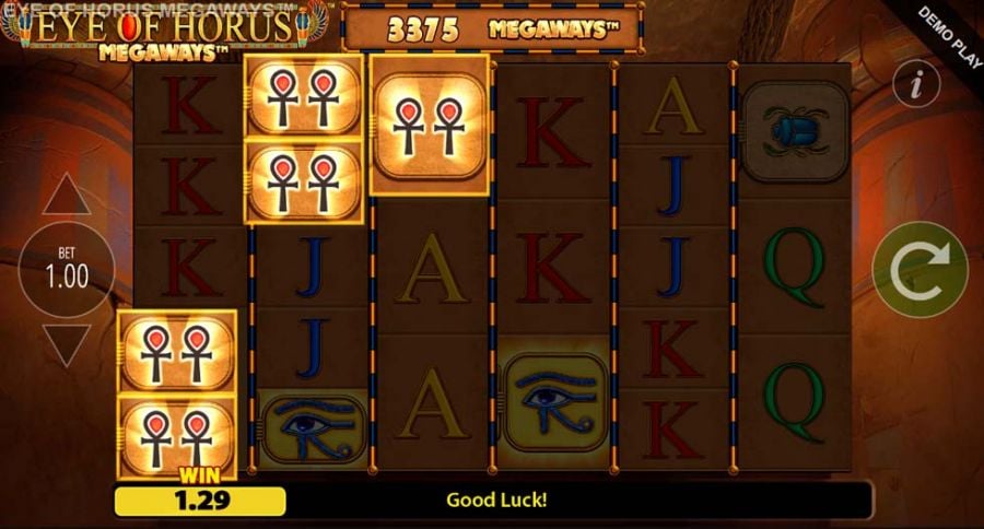 Eye Of Horus Megaways Win - partycasino