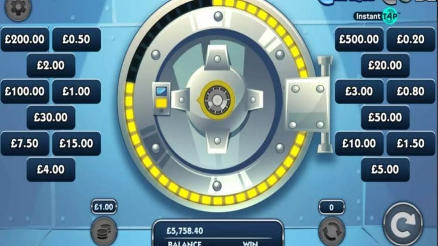 Crack The Code Instant Tap Slot - partycasino