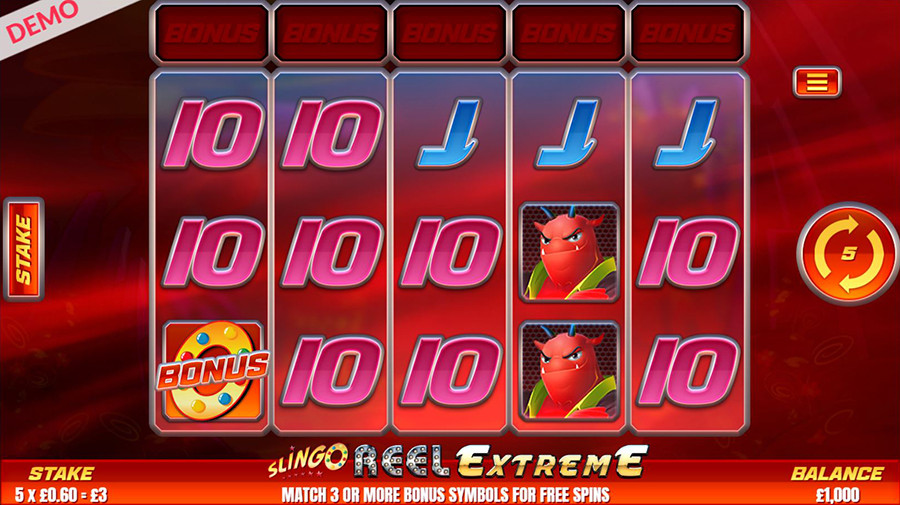 Slingo Reel Extreme - partycasino