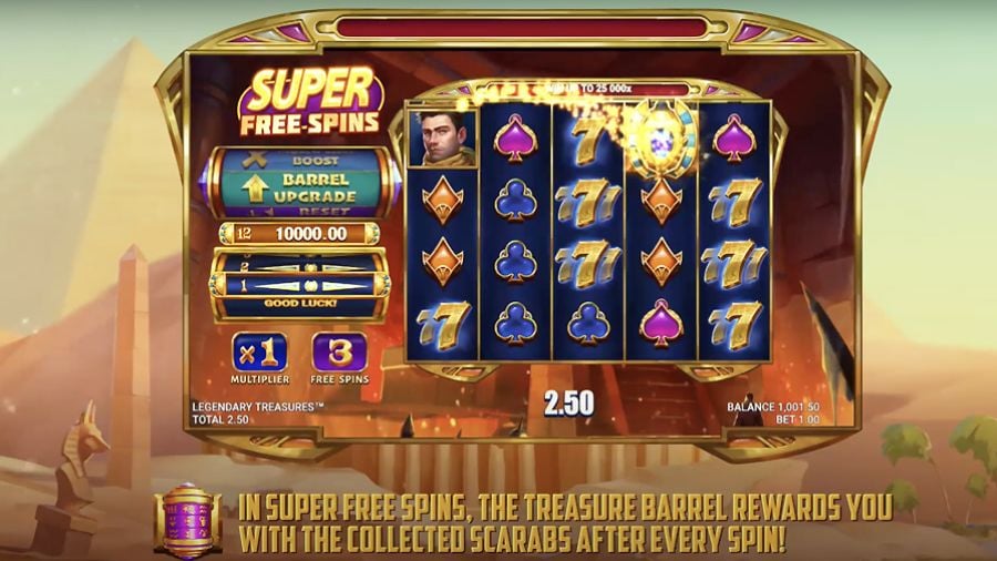 Legendary Treasures Slot - partycasino