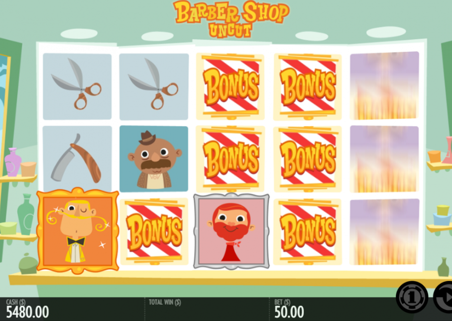 Barber Shop Bonus - partycasino