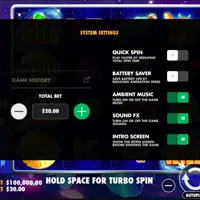 Cosmic Cash Bet - partycasino