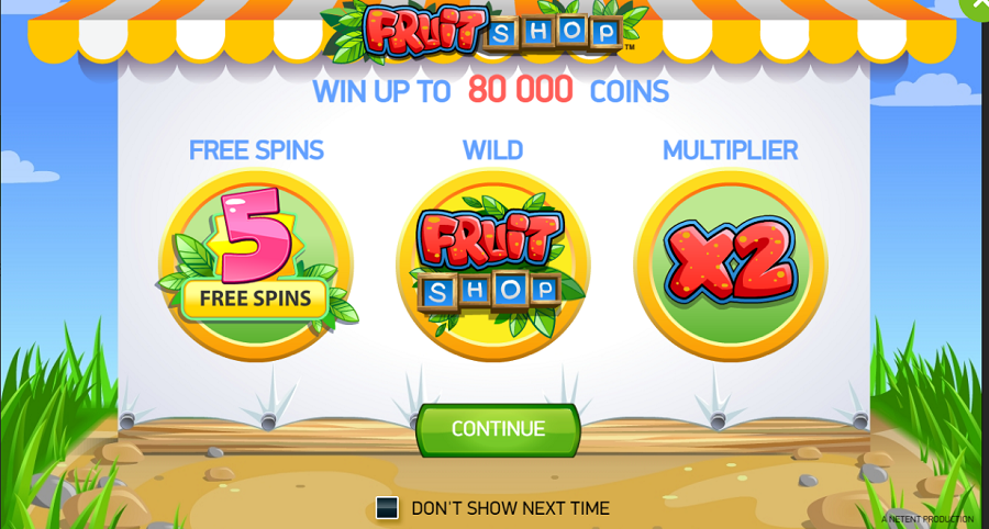 Fruit Shop Slot - partycasino