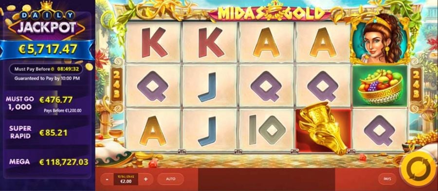 Midas Gold - partycasino