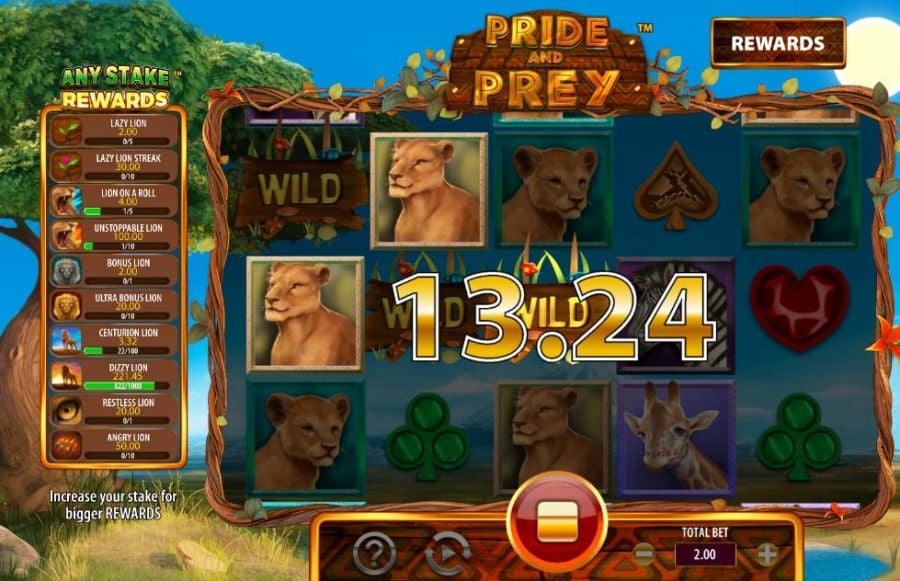 Pride And Prey Win - partycasino