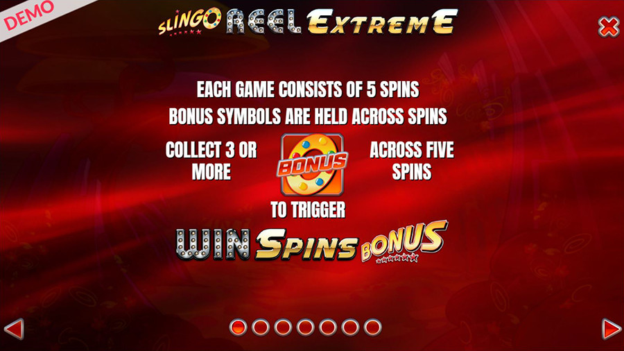 Slingo Reel Extreme Bonus - partycasino