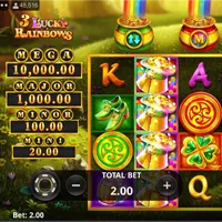 3 Lucky Rainbows Bet - partycasino