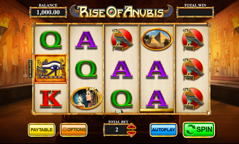 Rise Of Anubis - partycasino