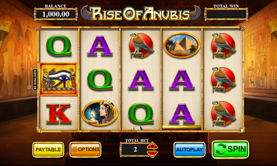 Rise Of Anubis - partycasino