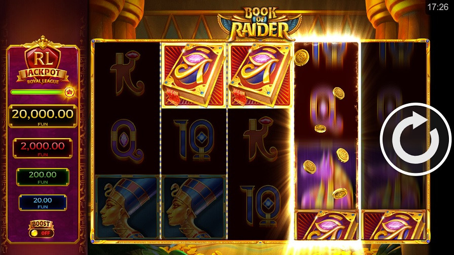 Book Of Raider Bonus Eng - partycasino