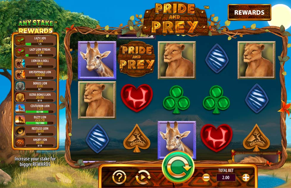 Pride And Prey - partycasino