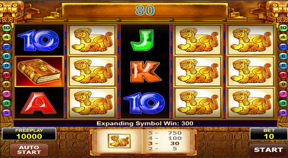 Book Of Aztec Bonus Symbol - partycasino