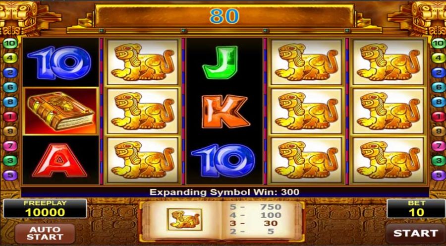 Book Of Aztec Bonus Symbol - partycasino
